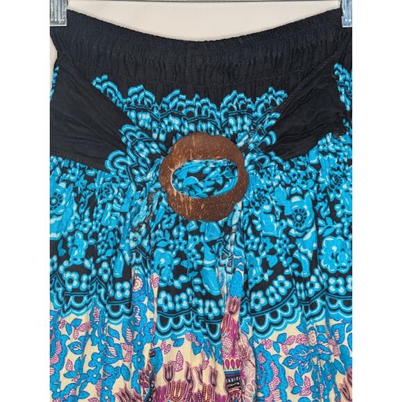 BOHO Hippie earthy Mandala pants from Costa Rica Standard Size S-M-L - Picture 2 of 7